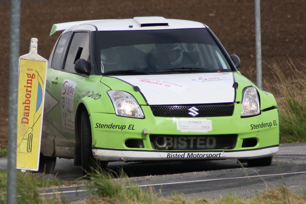 Det er på hjemmebane, Jesper Bisted lørdag starter ved Bygholm Rally